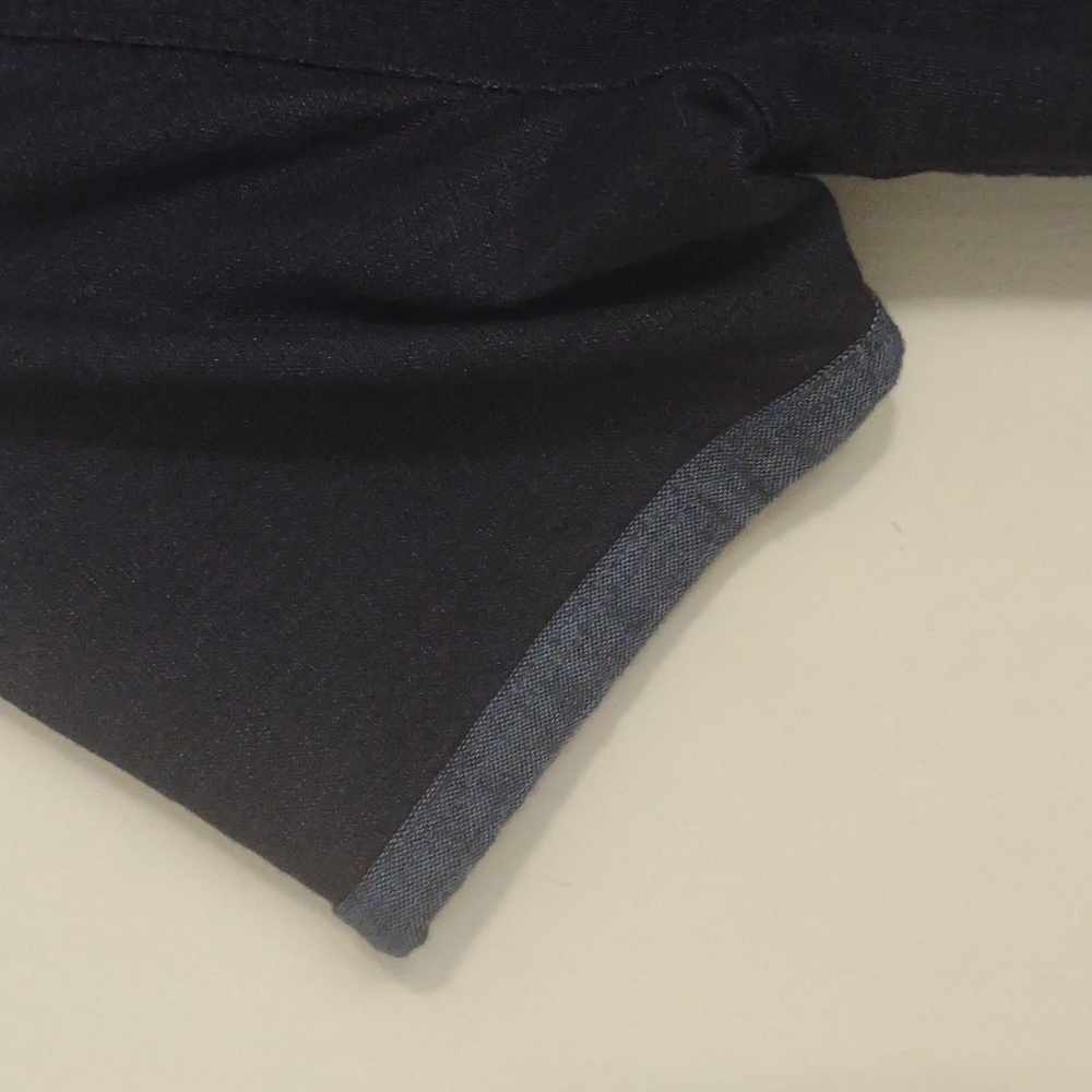Denim & Flower navy/light blue polo-style shirt Size M - Picture 3 of 9